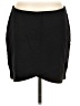 Talula Solid Black Casual Skirt Size L - photo 1