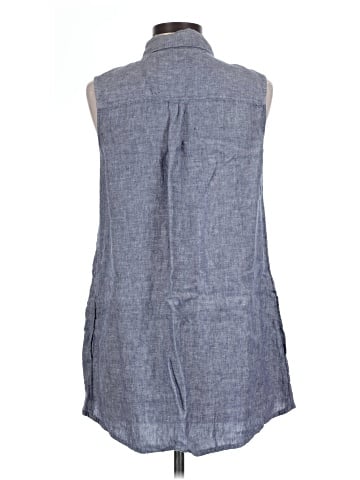Tahari Sleeveless Button-Down Shirt (view 2)