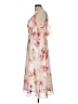 CeCe 100% Polyester Floral Ivory Cocktail Dress Size 12 - photo 5