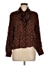 Zara Brown Long Sleeve Blouse Size M - photo 1