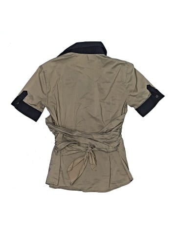 BCBGMAXAZRIA Short Sleeve Button-Down Shirt (view 2)