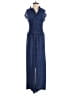Max Studio Polka Dots Blue Jumpsuit Size S (estimated) - photo 1