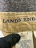 Lands' End 100% Baumwolle Solid Green Khaki Shorts Size 8 - photo 3