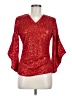 Unbranded Red 3/4 Sleeve Blouse Size M (estimated) - photo 1