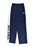 Under Armour 100% Polyester Blue Track Pants Size 7 - photo 1