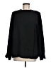 Anne Klein Black Long Sleeve Blouse Size 8 - photo 1