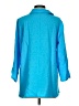 Yushi Color Block Blue 3/4 Sleeve Button-Down Shirt Size S - photo 2