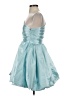 Aureta Studio 100% Polyester Blue Cocktail Dress Size XS - photo 5