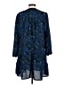Time and Tru 100% Polyester Paisley Blue Casual Dress Size M - photo 2