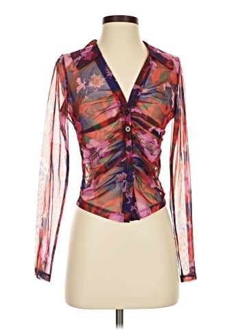 Maeve by Anthropologie Long Sleeve Blouse (view 1)