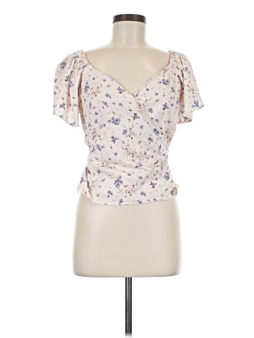 ASTR The Label Short Sleeve Blouse (view 1)