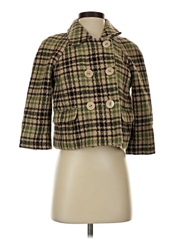 DKNY Jeans Wool Coat (view 1)