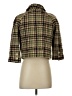 DKNY Jeans Plaid Green Wool Coat Size S - photo 2