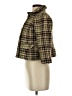 DKNY Jeans Plaid Green Wool Coat Size S - photo 5