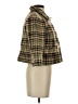 DKNY Jeans Plaid Green Wool Coat Size S - photo 4