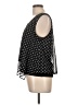 Green Envelope Black Sleeveless Blouse Size L - photo 5