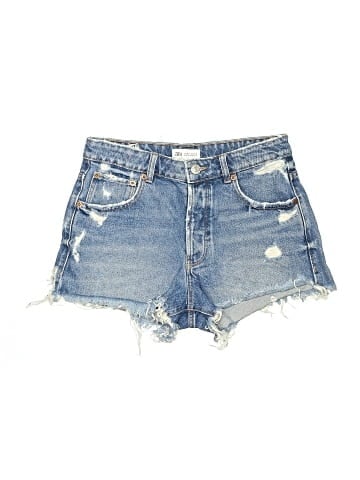 Zara Denim Shorts (view 1)