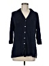 Chico's Blue 3/4 Sleeve Button-Down Shirt Size Med (1) - photo 1