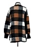 BB Dakota by Steve Madden Plaid Black Coat Size M - photo 2