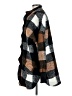 BB Dakota by Steve Madden Plaid Black Coat Size M - photo 5