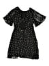 Ava & Yelly 100% Polyester Polka Dots Black Dress Size 12 - photo 1
