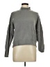 Sophie Rue Solid Gray Turtleneck Sweater Size L - photo 1