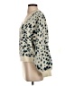 Ann Taylor LOFT Animal Print Ivory Pullover Sweater Size S - photo 5