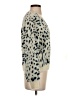 Ann Taylor LOFT Animal Print Ivory Pullover Sweater Size S - photo 4