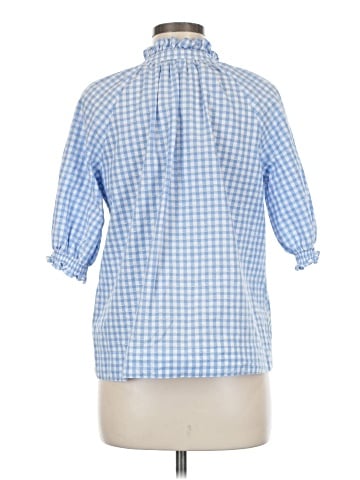 Karlie 3/4 Sleeve Button-Down Shirt (view 2)