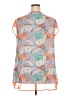 Daniel Rainn 100% Polyester Orange Sleeveless Blouse Size 2X - photo 2