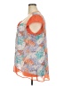 Daniel Rainn 100% Polyester Orange Sleeveless Blouse Size 2X - photo 5