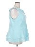 Lane Bryant 100% Polyester Teal Sleeveless Blouse Size 20 - photo 4