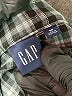Gap Plaid Gray Skort Size M - photo 3