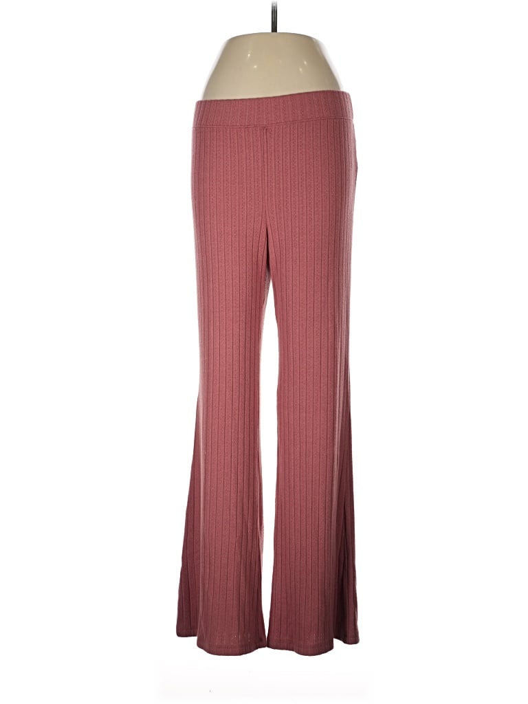 Pre-owned American Eagle Outfitters Dress Pants In Burgundy