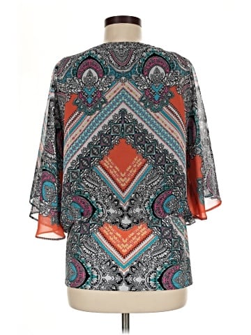 Coco Bianco 3/4 Sleeve Blouse (view 2)