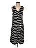 Unbranded Chevron-herringbone Black Casual Dress Size M (estimated) - photo 1
