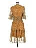 Max Studio Paisley Yellow Cocktail Dress Size M - photo 2