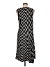 Unbranded Chevron-herringbone Black Casual Dress Size M (estimated) - photo 2