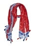 Signature 100% Polyester Red Scarf One size - photo 1