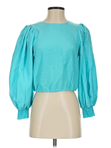 Alice + Olivia Long Sleeve Blouse (view 1)