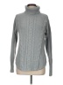 L.L.Bean 100% Cotton Gray Turtleneck Sweater Size M - photo 1