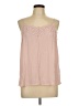 Who What Wear 100% Polyester Pink Sleeveless Blouse Size L - photo 1