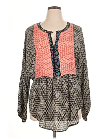 Tolani Long Sleeve Blouse (view 1)