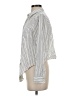 Madewell Stripes Silver Long Sleeve Button-Down Shirt Size S - photo 5