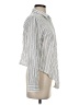Madewell Stripes Silver Long Sleeve Button-Down Shirt Size S - photo 4