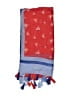 Signature 100% Polyester Red Scarf One size - photo 2