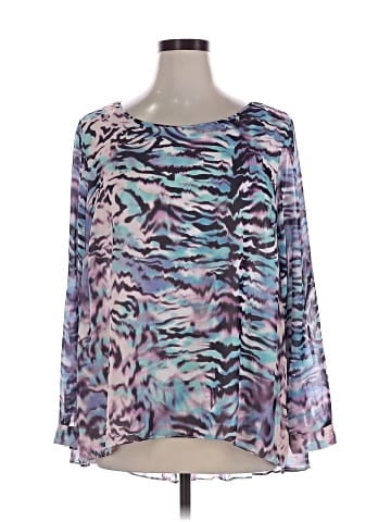 Jennifer Lopez Long Sleeve Blouse (view 1)