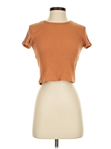 American Eagle Outfitters Short Sleeve Turtleneck (view 1)