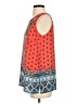 Saint Tropez West 100% Polyester Orange Sleeveless Blouse Size S - photo 5