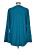 MICHAEL Michael Kors Teal Long Sleeve Blouse Size L - photo 2